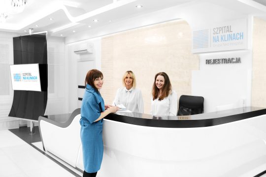 Szpital na Klinach rejestracja