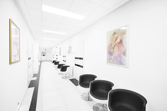 Poczekalnia w Szpitalu na Klinach