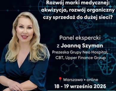 panel ekspercki z joanna szyman podczas edycji konferencji akademia managera ochrony zdrowia